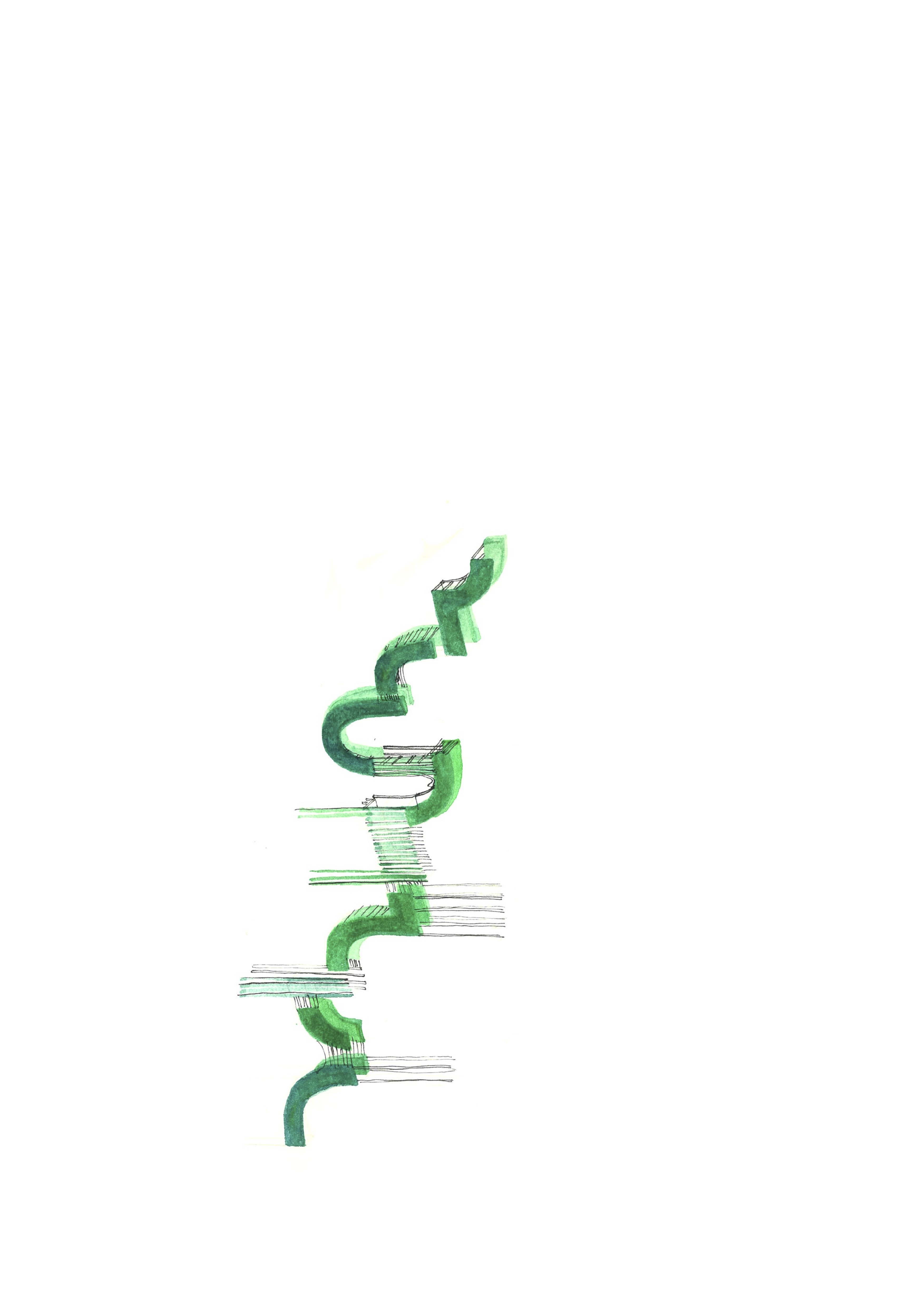 Clambering Landscape (A3)